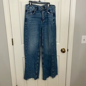 American Eagle wide leg jeans